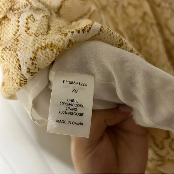 Tart XS - S Snakeskin Off-Shoulder Dress - Picture 5 of 6